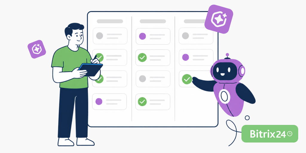 Bitrix24 Progetti IA: un nuovo modo per gestire i progetti