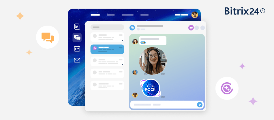 Bitrix24 Chat: nuova interfaccia e funzionalità