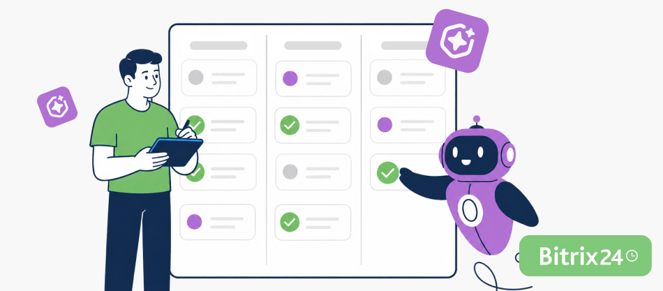 Bitrix24 Progetti IA: un nuovo modo per gestire i progetti