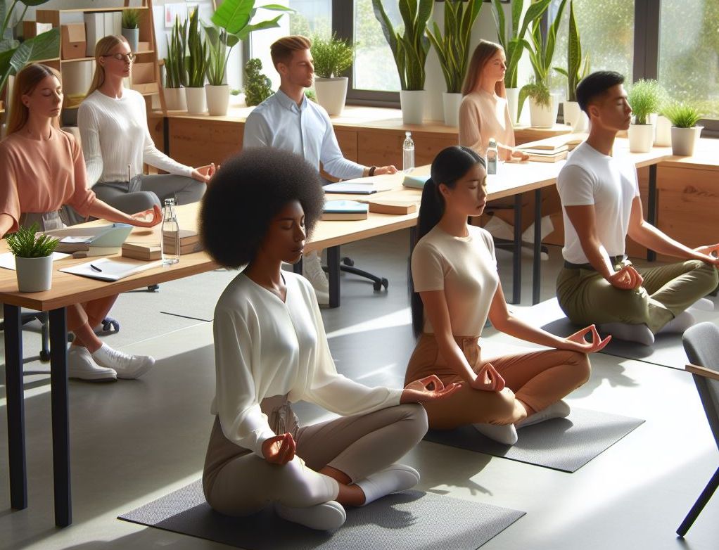 pratica tecniche di mindfulness e gestione dello stress