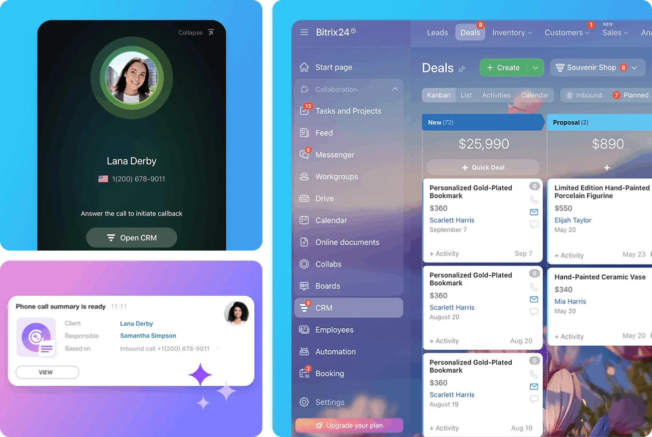 Bitrix24 è la soluzione ideale