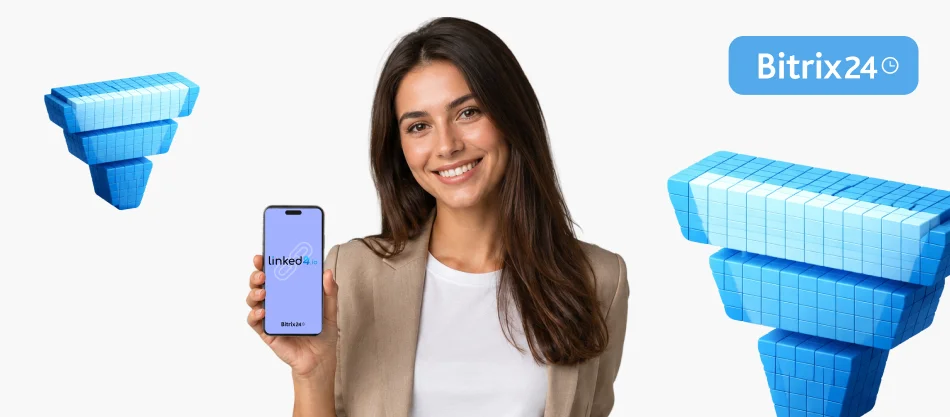 LinkedIn + Bitrix24 per un flusso di lavoro CRM più intelligente