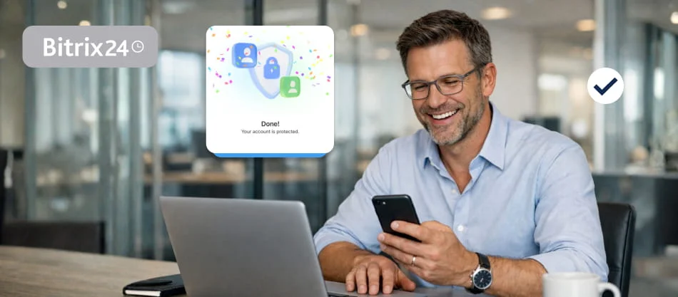 Aggiornamento autenticazione a due fattori in Bitrix24