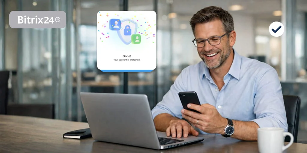 Aggiornamento autenticazione a due fattori in Bitrix24