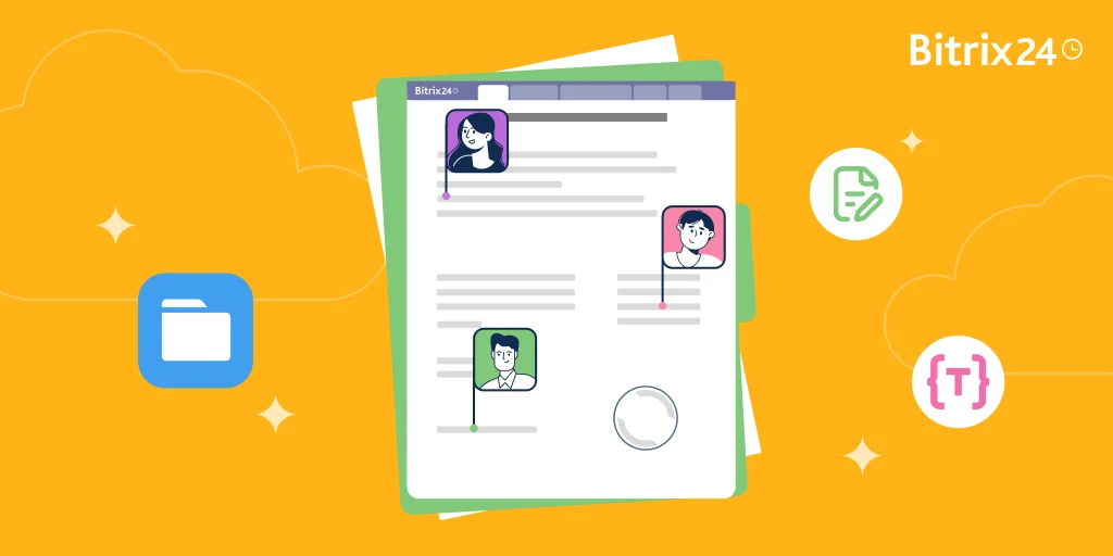 Modifica condivisa in Bitrix24 Docs