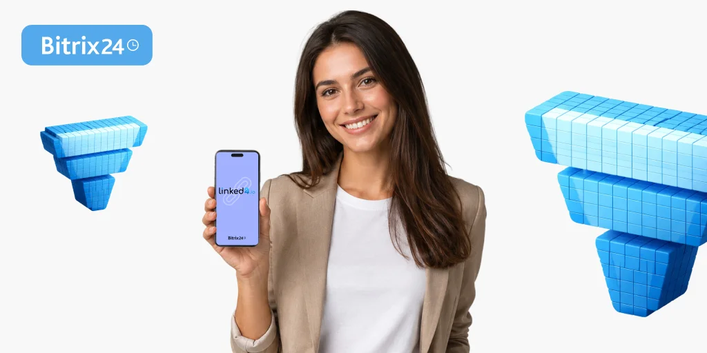LinkedIn + Bitrix24 per un flusso di lavoro CRM più intelligente