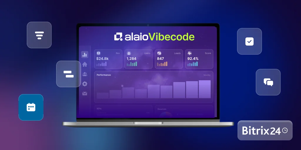 Alaio Vibecode: crea applicazioni e strumenti IA per Bitrix24
