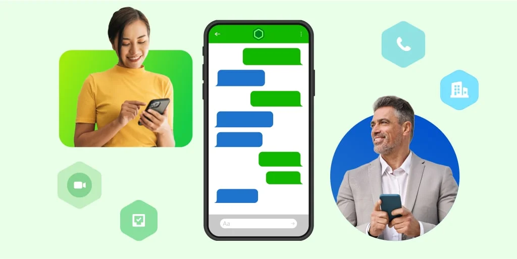 Bitrix24 Collab nell’app mobile