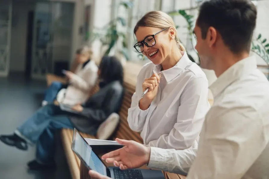 ambiente di lavoro positivo