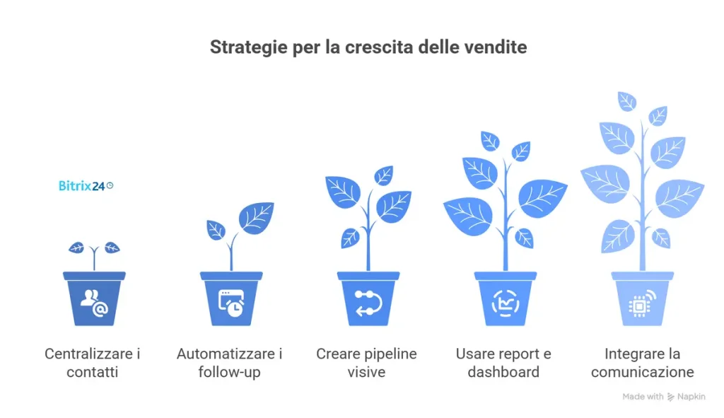 Strategie per la crescita delle vendite