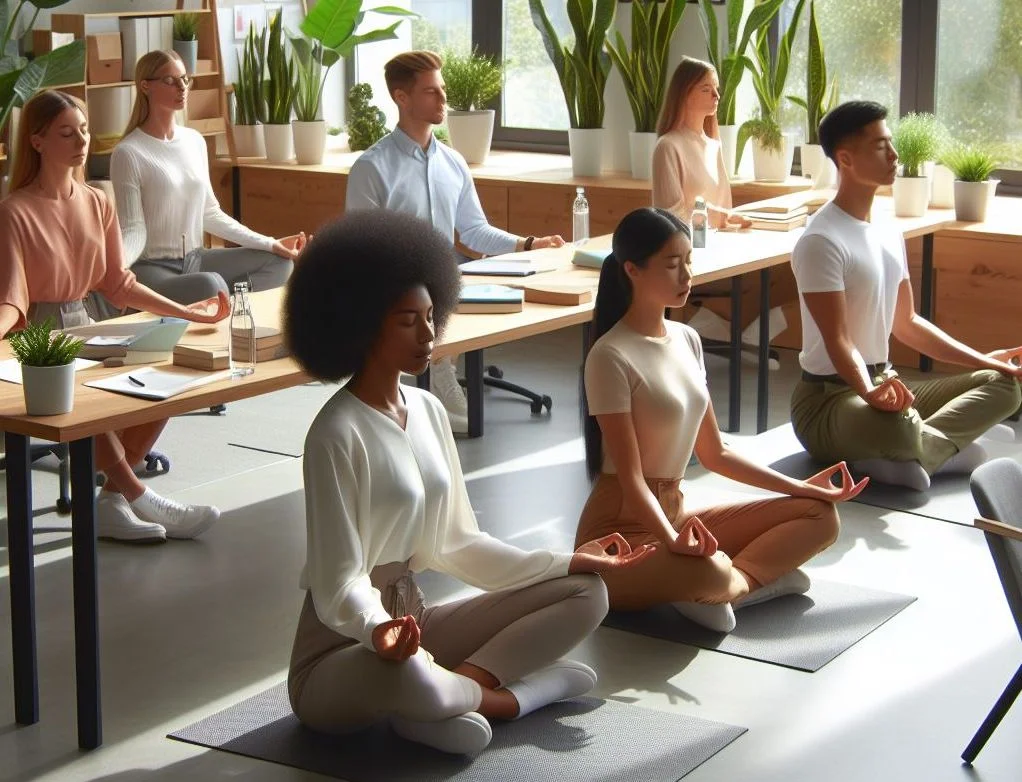 pratica tecniche di mindfulness e gestione dello stress